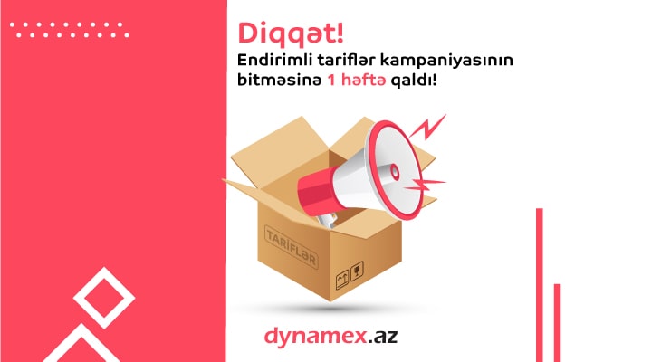 Yenilənən tariflər! Yenilənən tariflər!