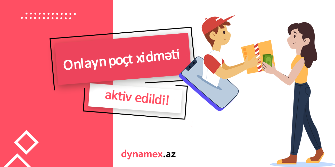 Onlayn poçtla sifariş xidməti aktiv edildi! Onlayn poçtla sifariş xidməti aktiv edildi!